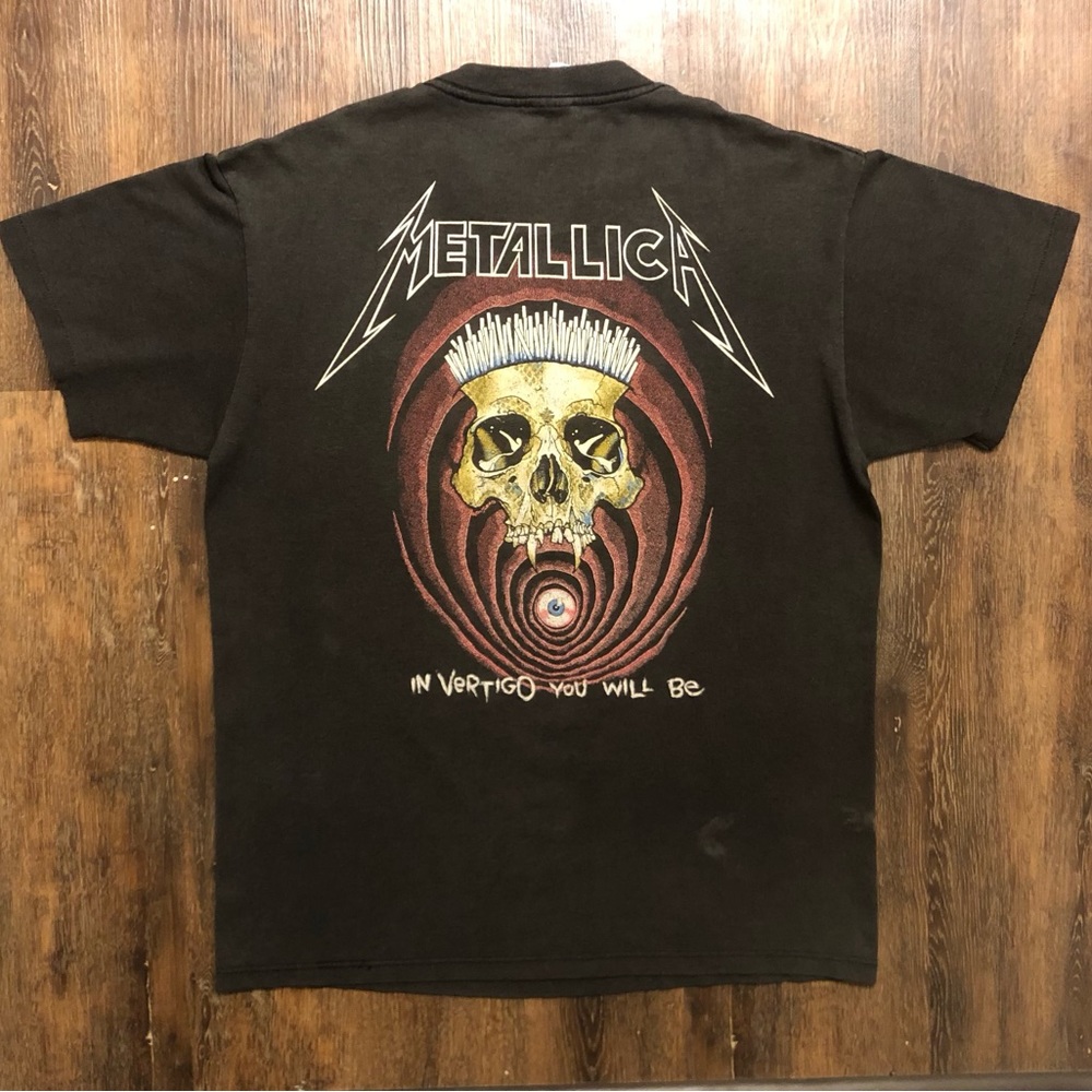 1988 METALLICA “ SHORTEST STRAW” SPRING FORD- SIZE L / MADE IN THE USA 🇺🇸